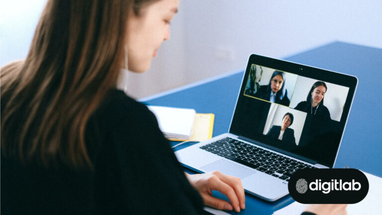 The Digital Toolkit: Livestorm - people speaking on laptop video call