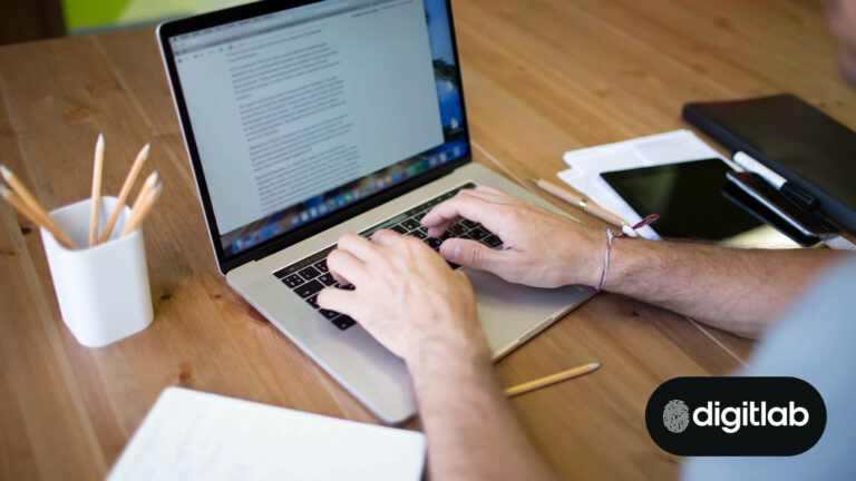 The Digital Toolkit: QuillBot - hands typing on laptop