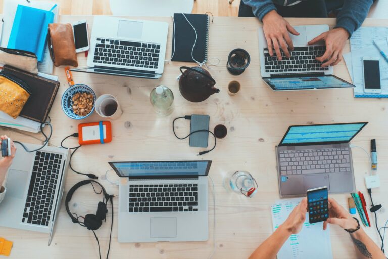 Twitter X New Product Roadmap - laptops on desk